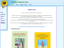 Tablet Screenshot of claudia-haemmerling.de
